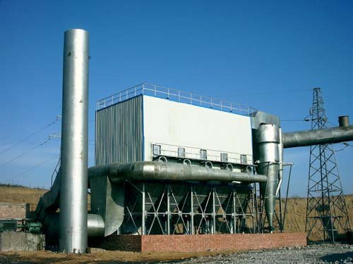 LQM96-5型（xíng）布袋除塵器現場圖